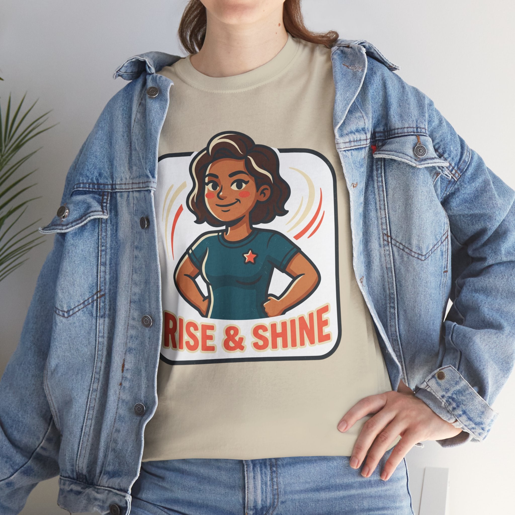 Rise & Shine T-Shirt — Motivational Morning Graphic Tee