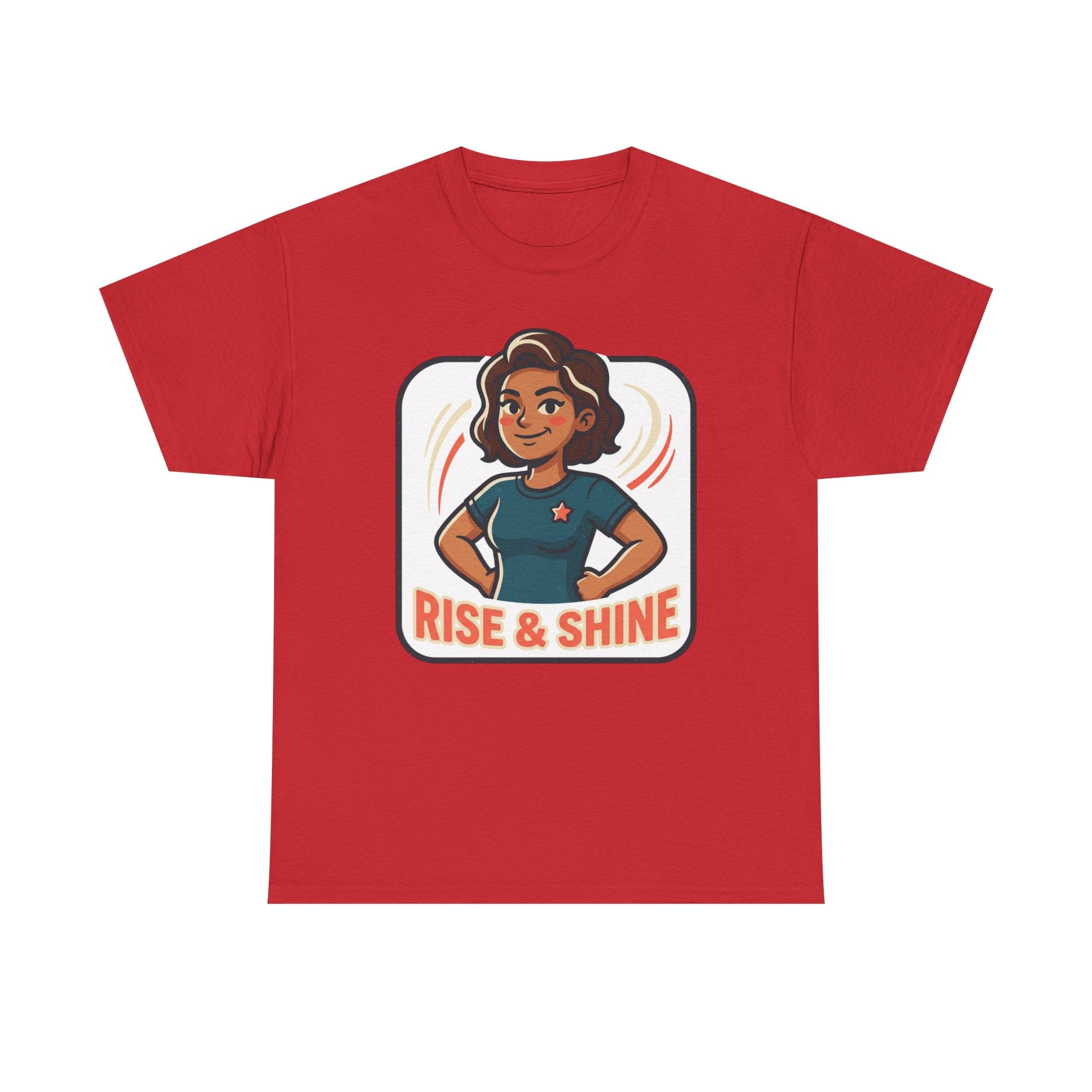 Rise & Shine T-Shirt — Motivational Morning Graphic Tee