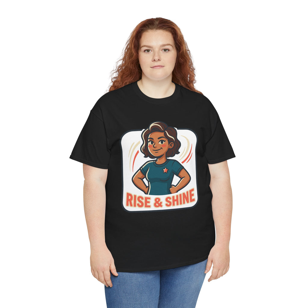Rise & Shine T-Shirt — Motivational Morning Graphic Tee