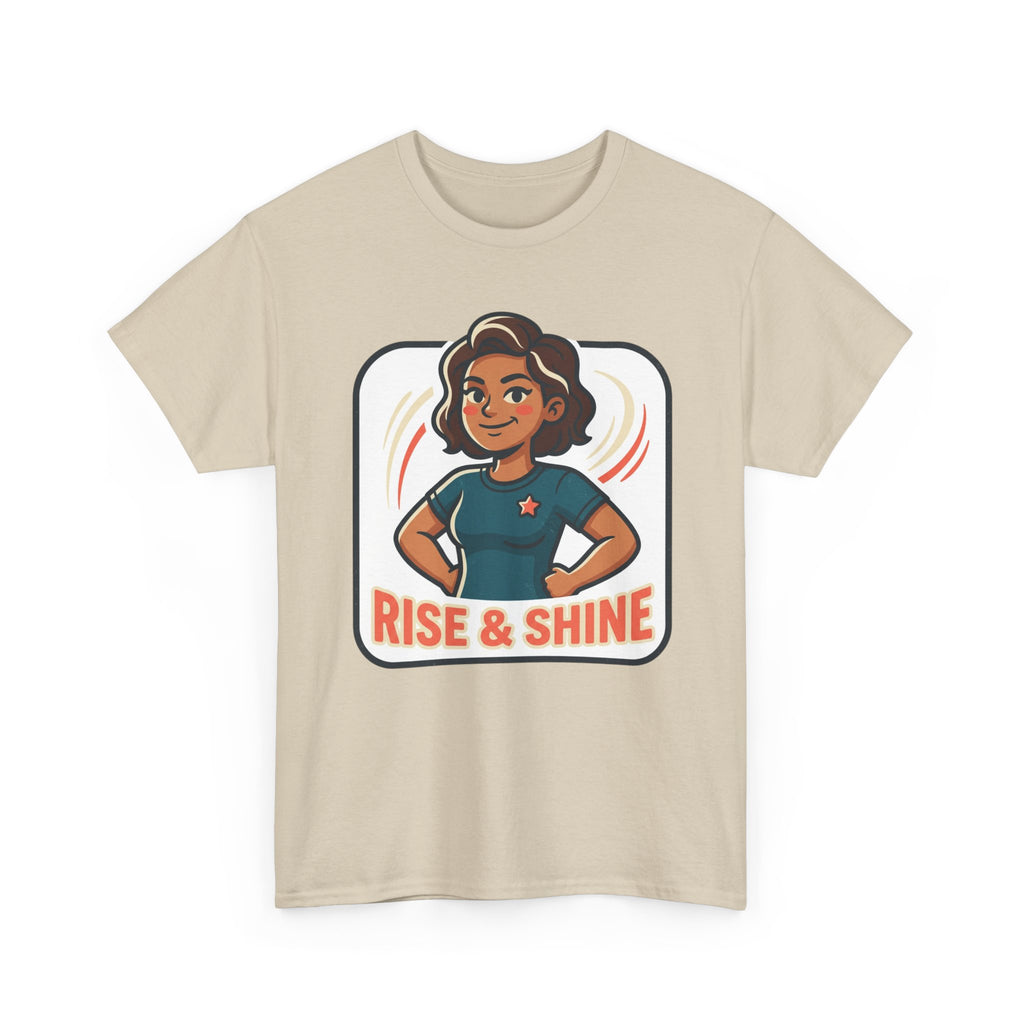 Rise & Shine T-Shirt — Motivational Morning Graphic Tee