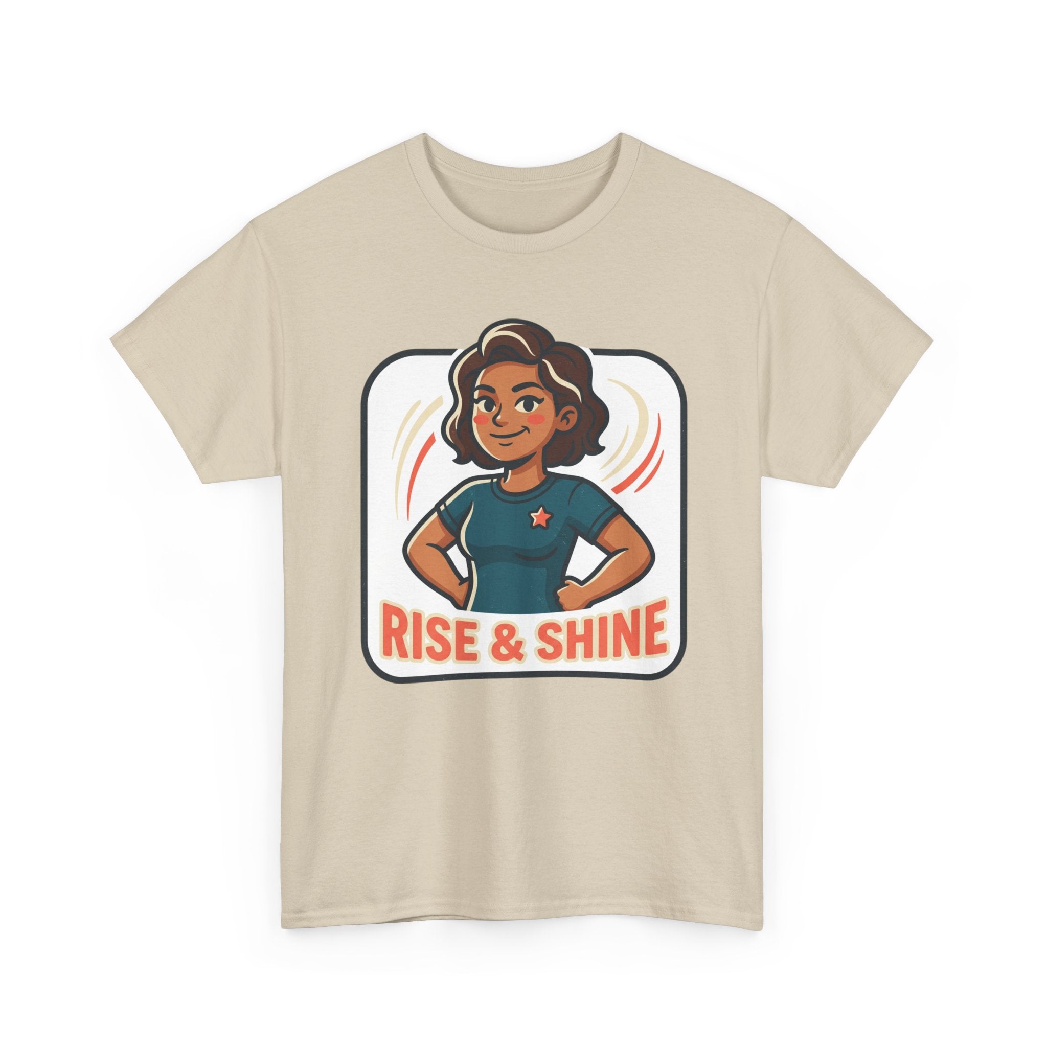 Rise & Shine T-Shirt — Motivational Morning Graphic Tee
