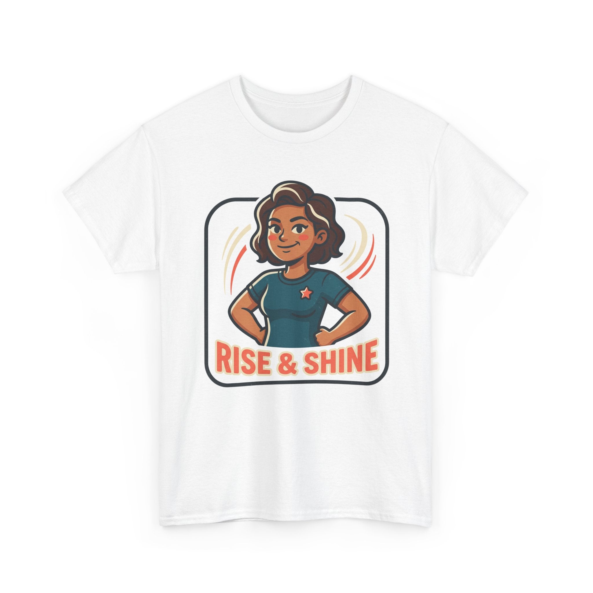 Rise & Shine T-Shirt — Motivational Morning Graphic Tee