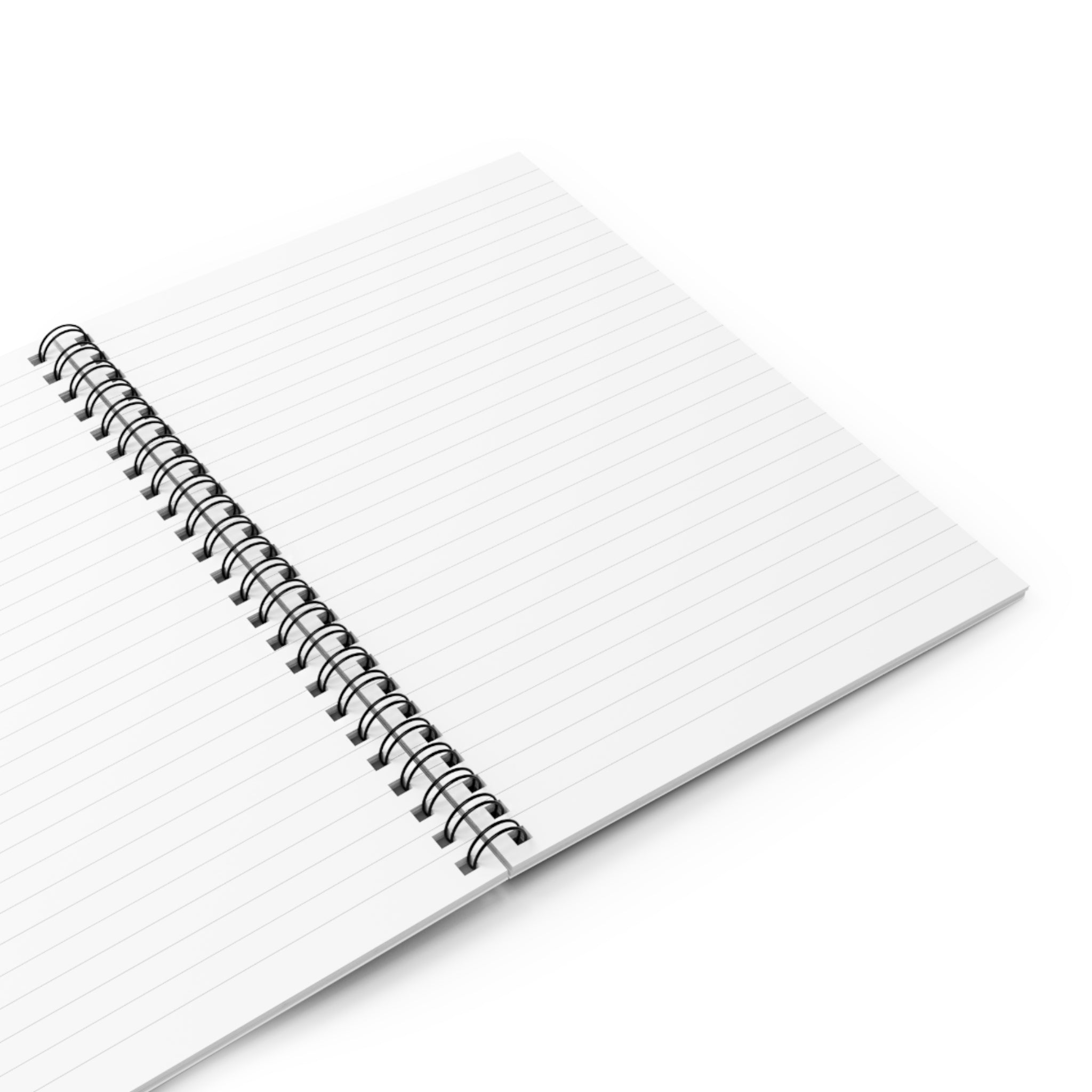 Faith Over Fear Spiral Notebook — Floral Ruled Journal for Prayer, Devotion & Encouragement