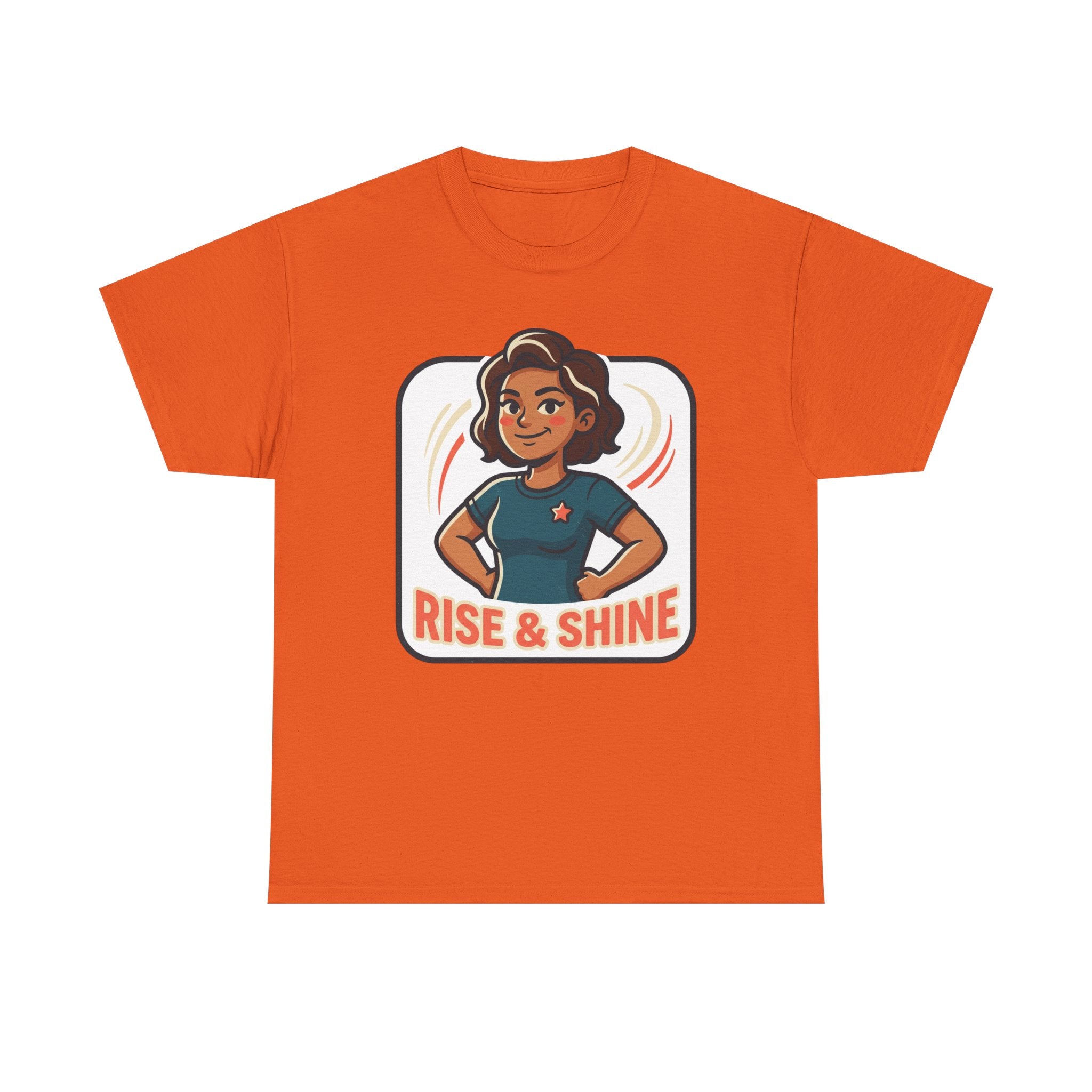 Rise & Shine T-Shirt — Motivational Morning Graphic Tee