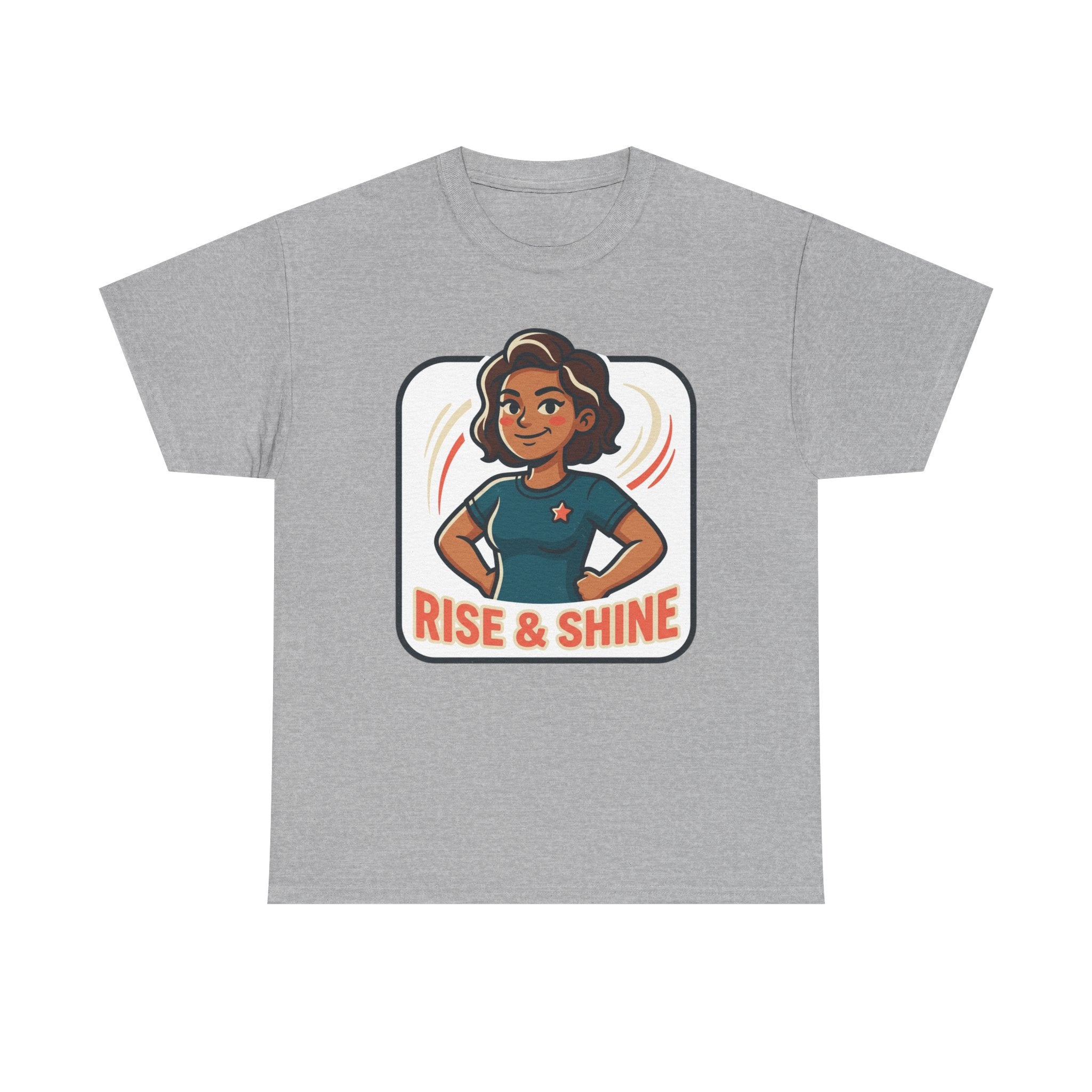 Rise & Shine T-Shirt — Motivational Morning Graphic Tee