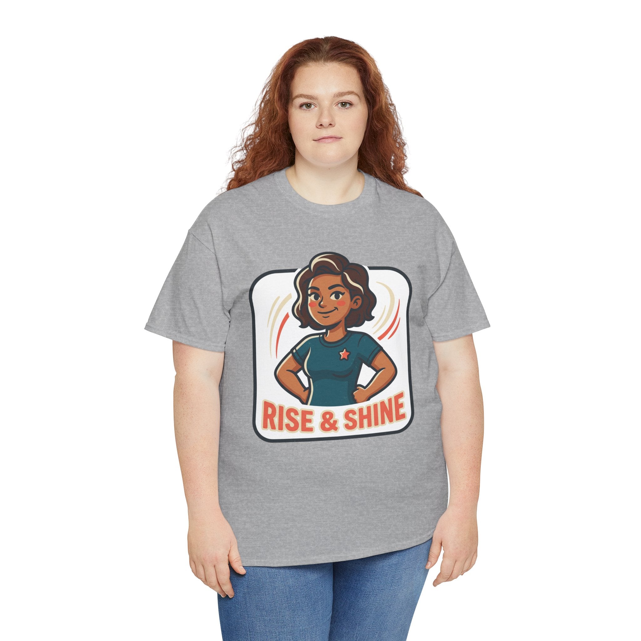Rise & Shine T-Shirt — Motivational Morning Graphic Tee