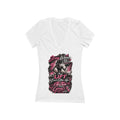 Strong Women Lift Tee — "Strong Women Don’t Give Up" Deep V-Neck Workout T-Shirt