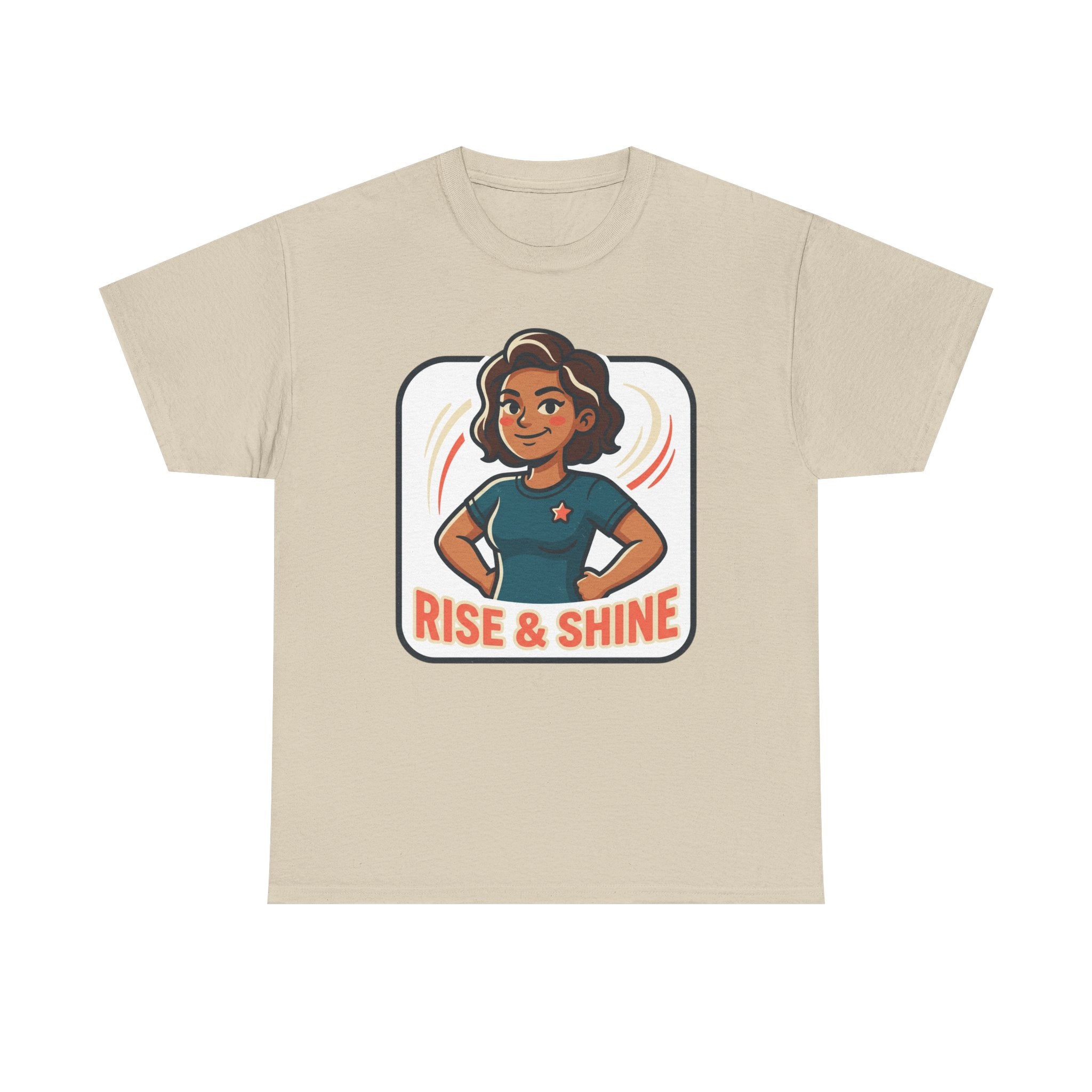 Rise & Shine T-Shirt — Motivational Morning Graphic Tee