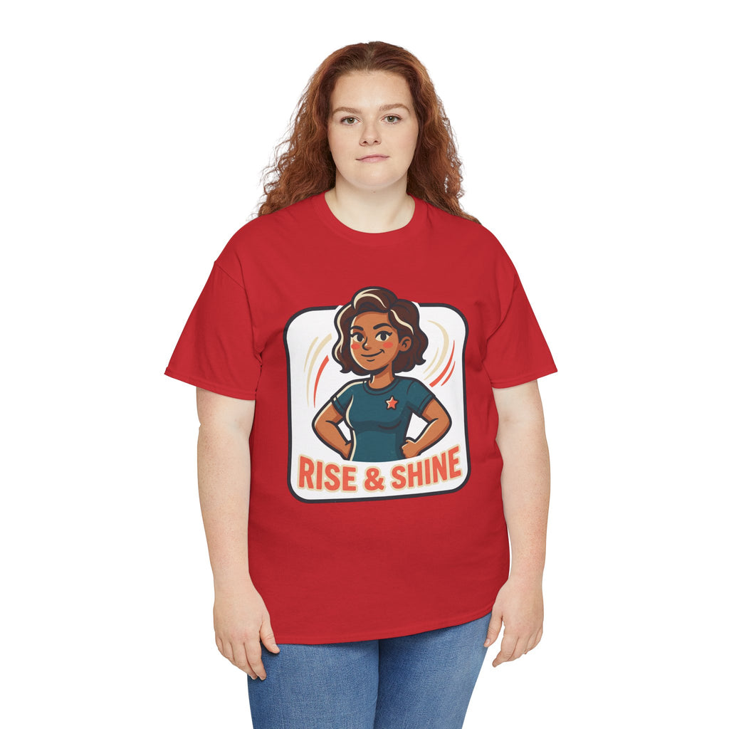 Rise & Shine T-Shirt — Motivational Morning Graphic Tee