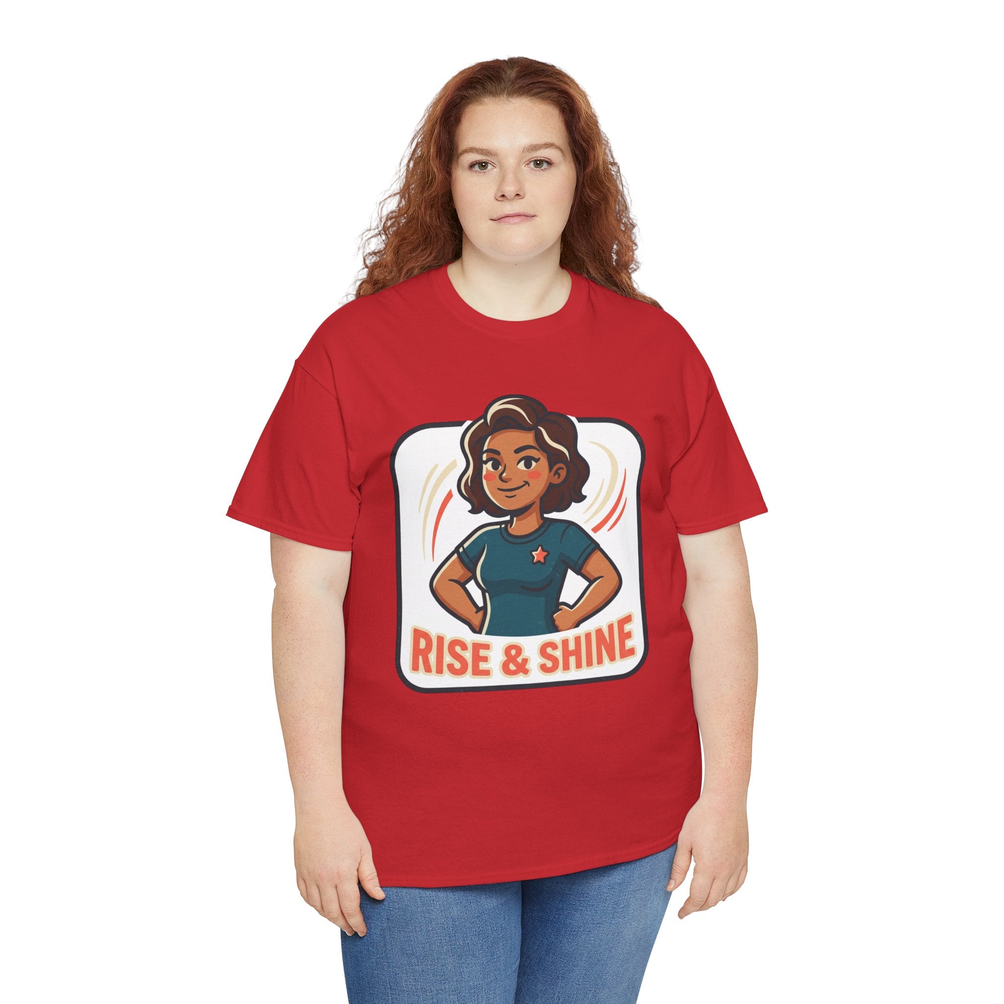 Rise & Shine T-Shirt — Motivational Morning Graphic Tee