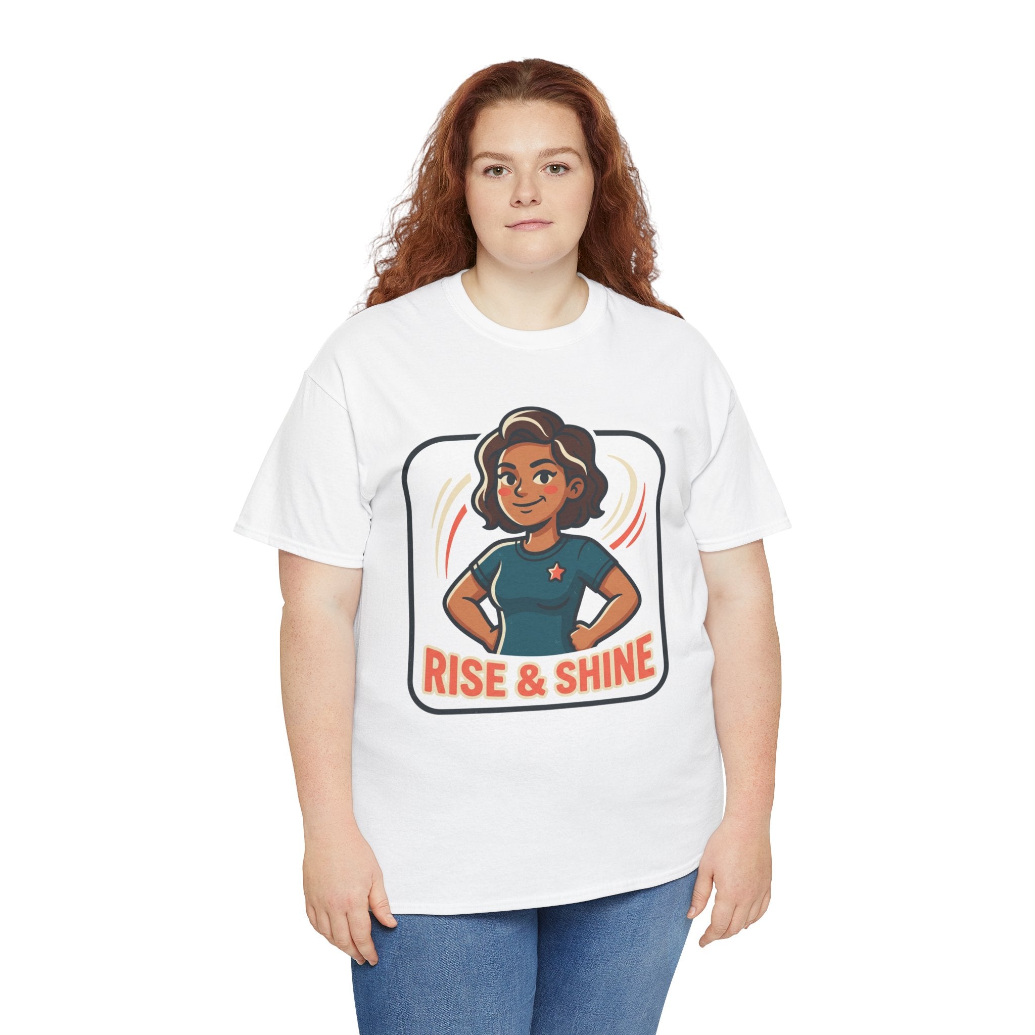 Rise & Shine T-Shirt — Motivational Morning Graphic Tee