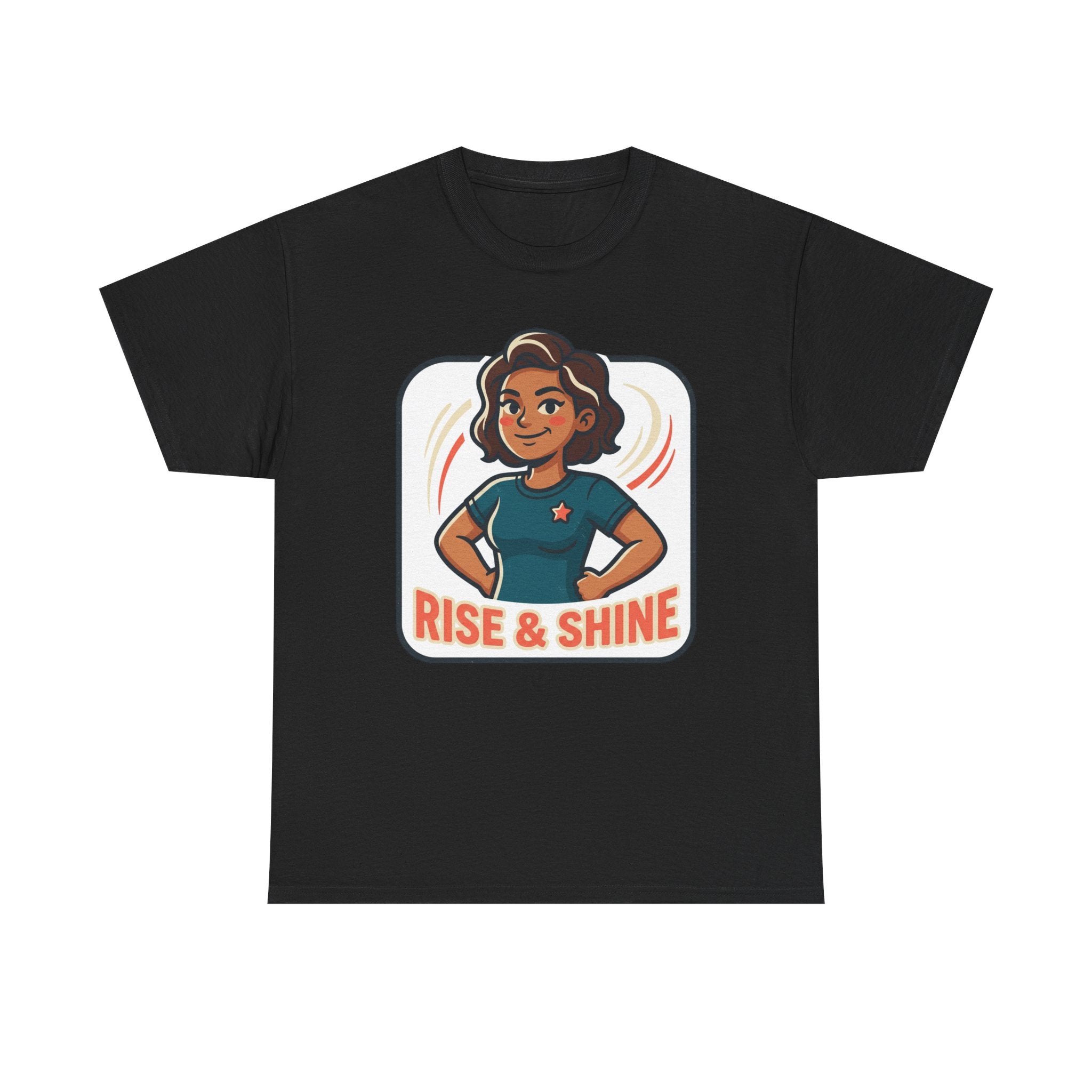 Rise & Shine T-Shirt — Motivational Morning Graphic Tee
