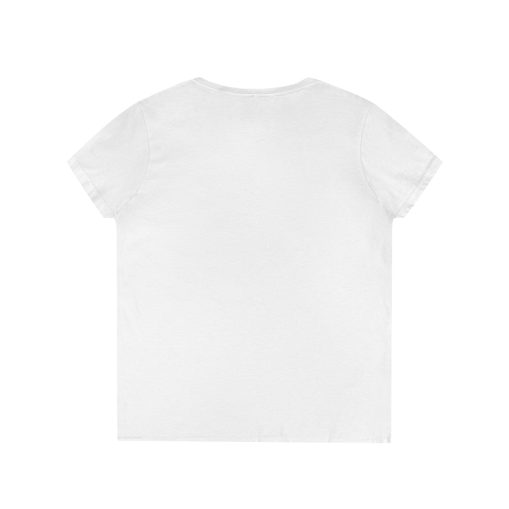 Empowered Women V-Neck Tee — "Beauty Is a Movement of Empowered Women" Inspirational T-Shirt
