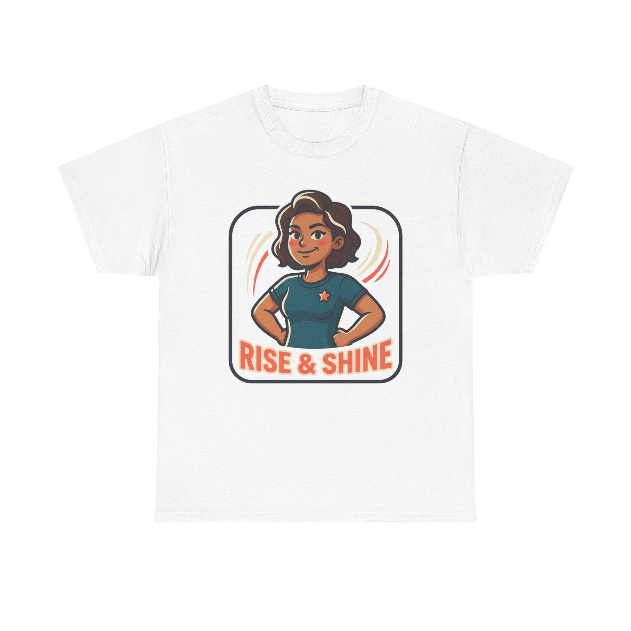 Rise & Shine T-Shirt — Motivational Morning Graphic Tee
