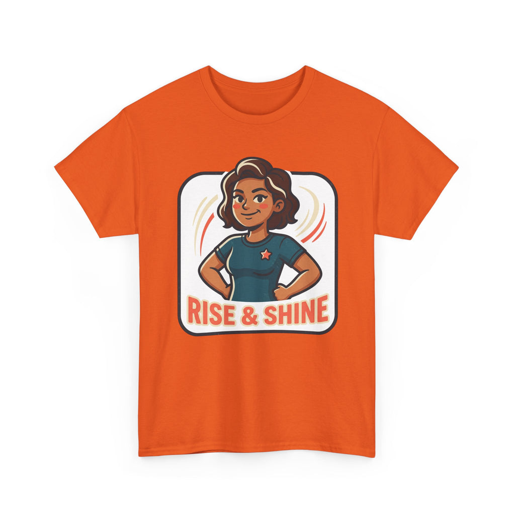 Rise & Shine T-Shirt — Motivational Morning Graphic Tee