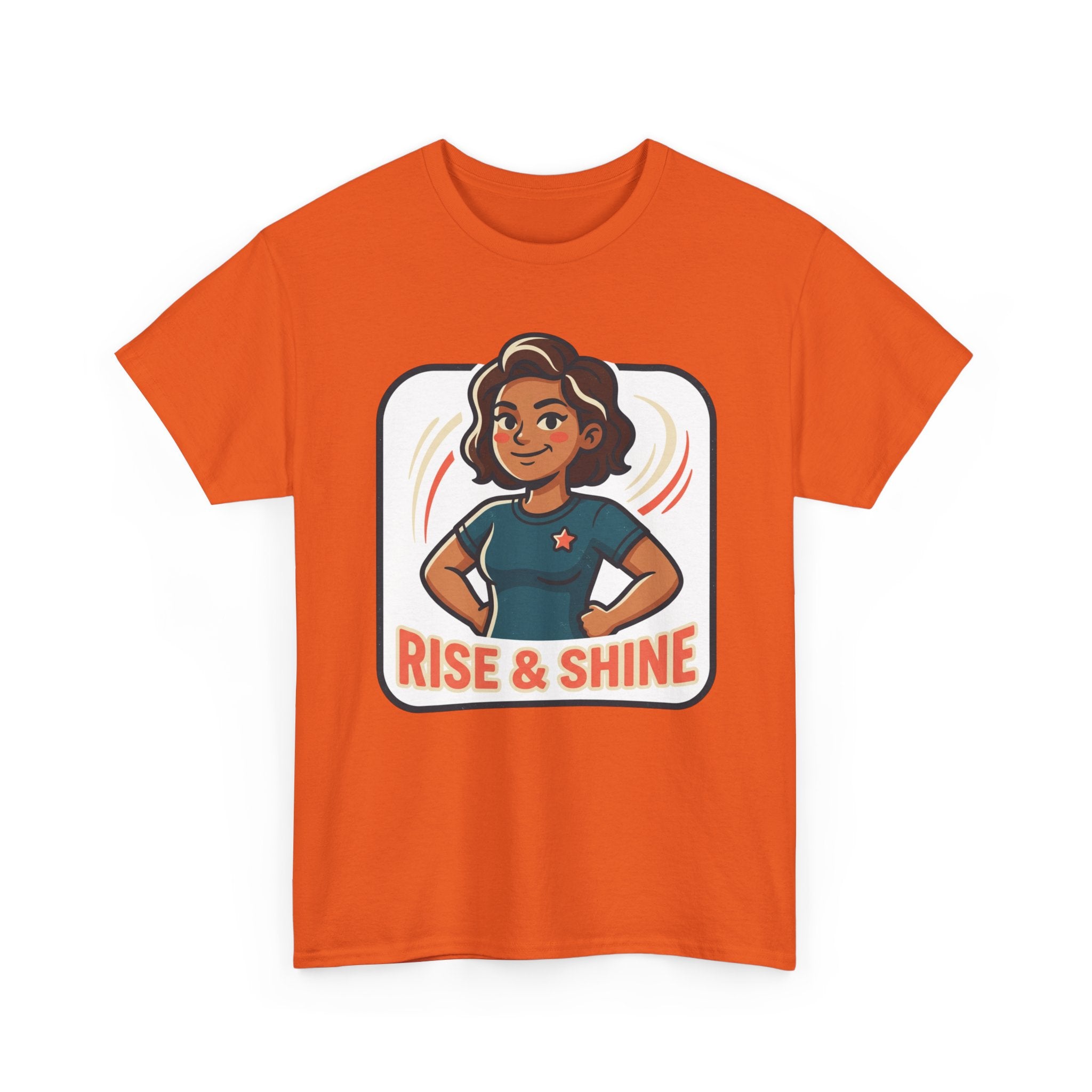 Rise & Shine T-Shirt — Motivational Morning Graphic Tee