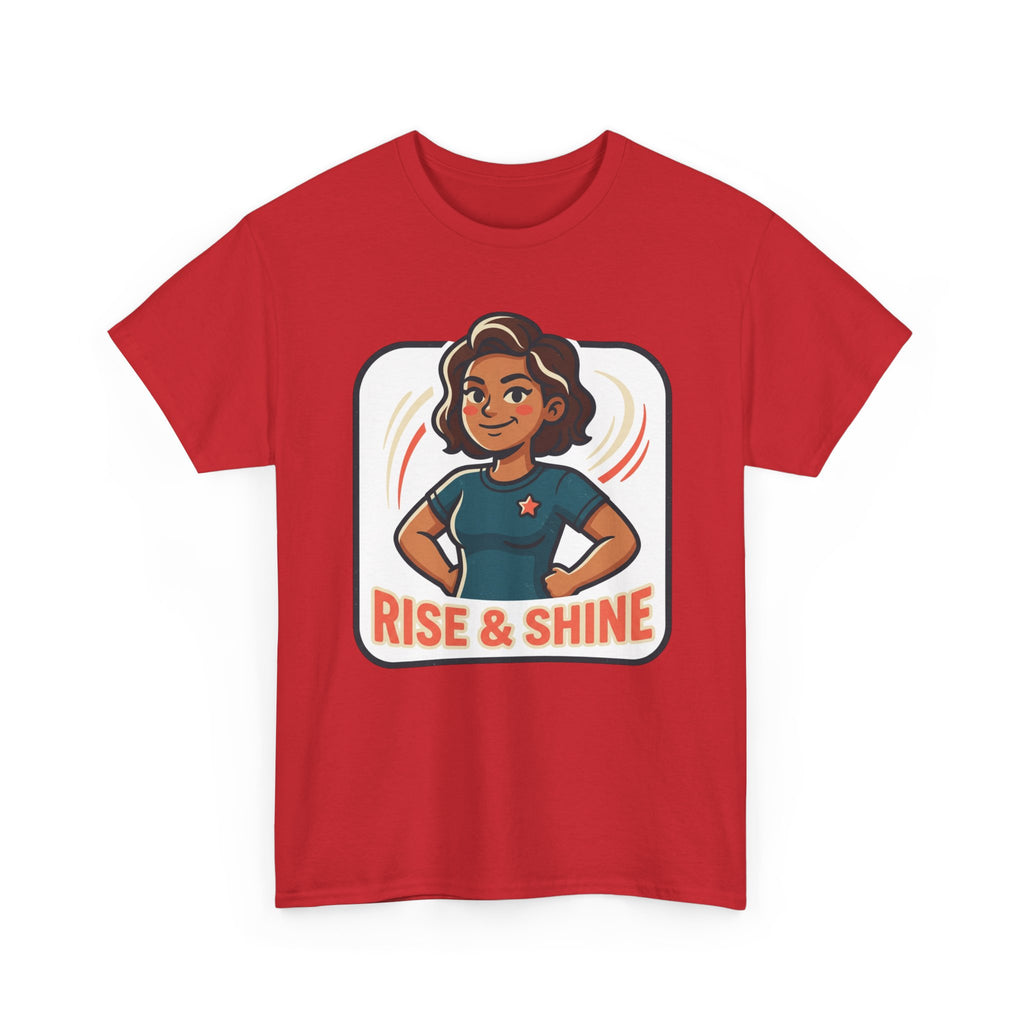 Rise & Shine T-Shirt — Motivational Morning Graphic Tee