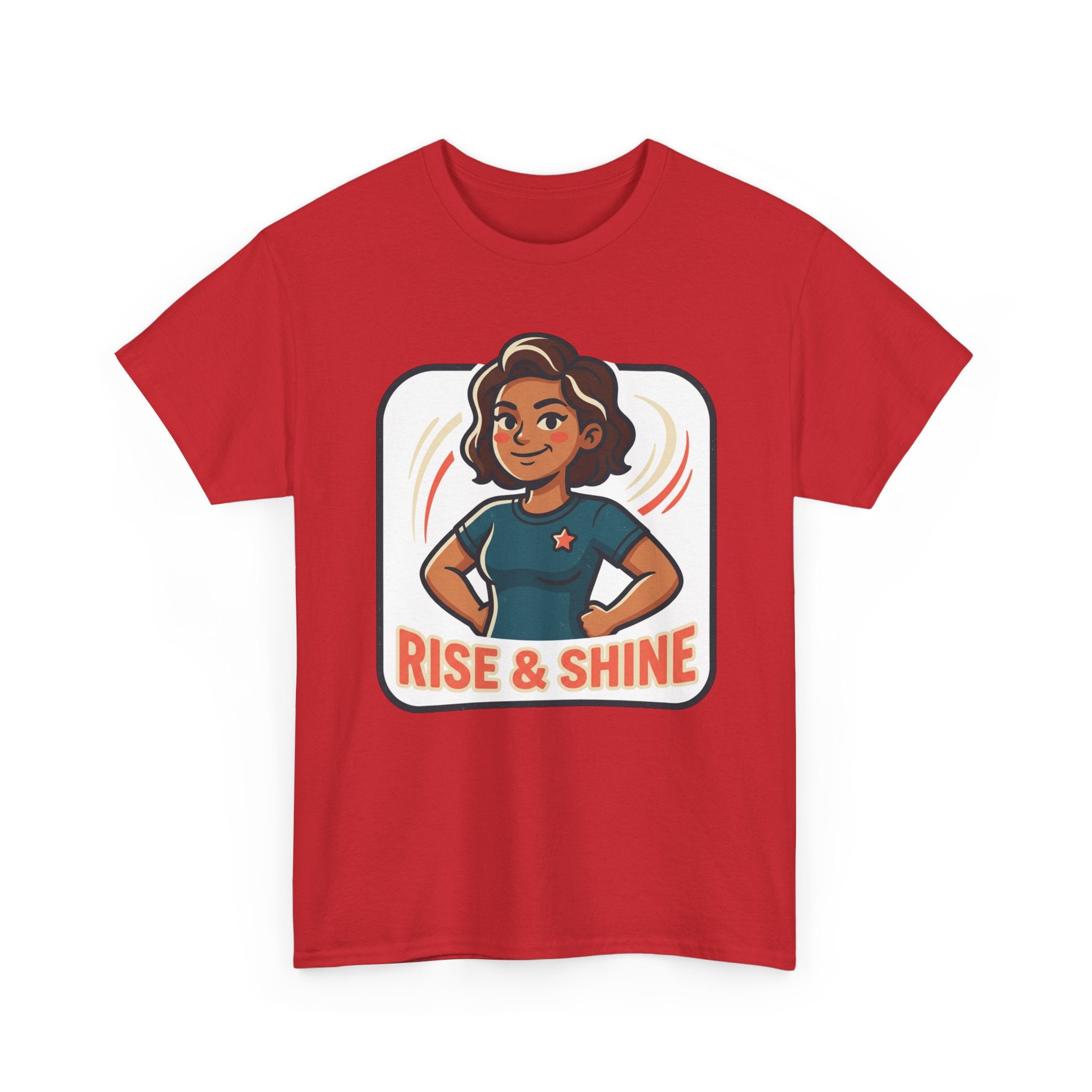 Rise & Shine T-Shirt — Motivational Morning Graphic Tee