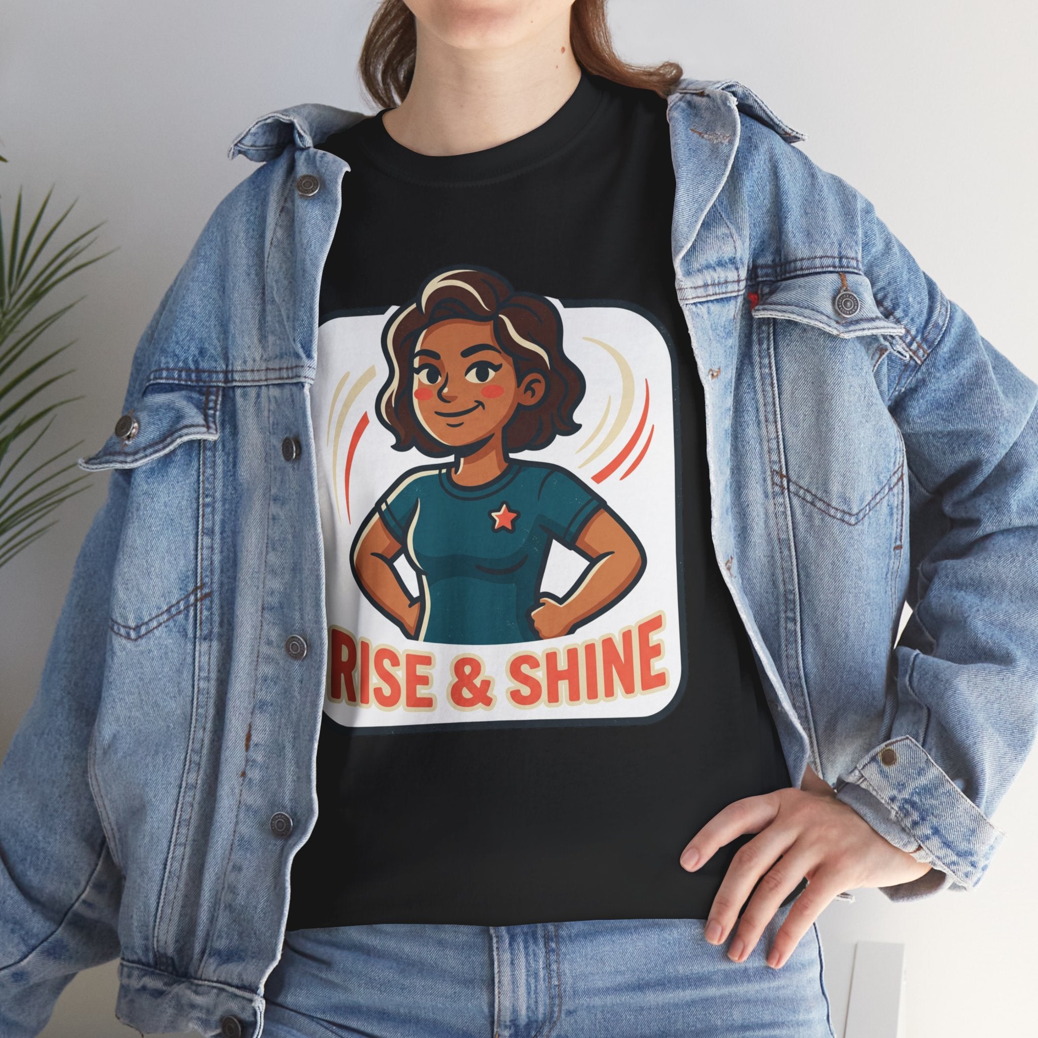 Rise & Shine T-Shirt — Motivational Morning Graphic Tee