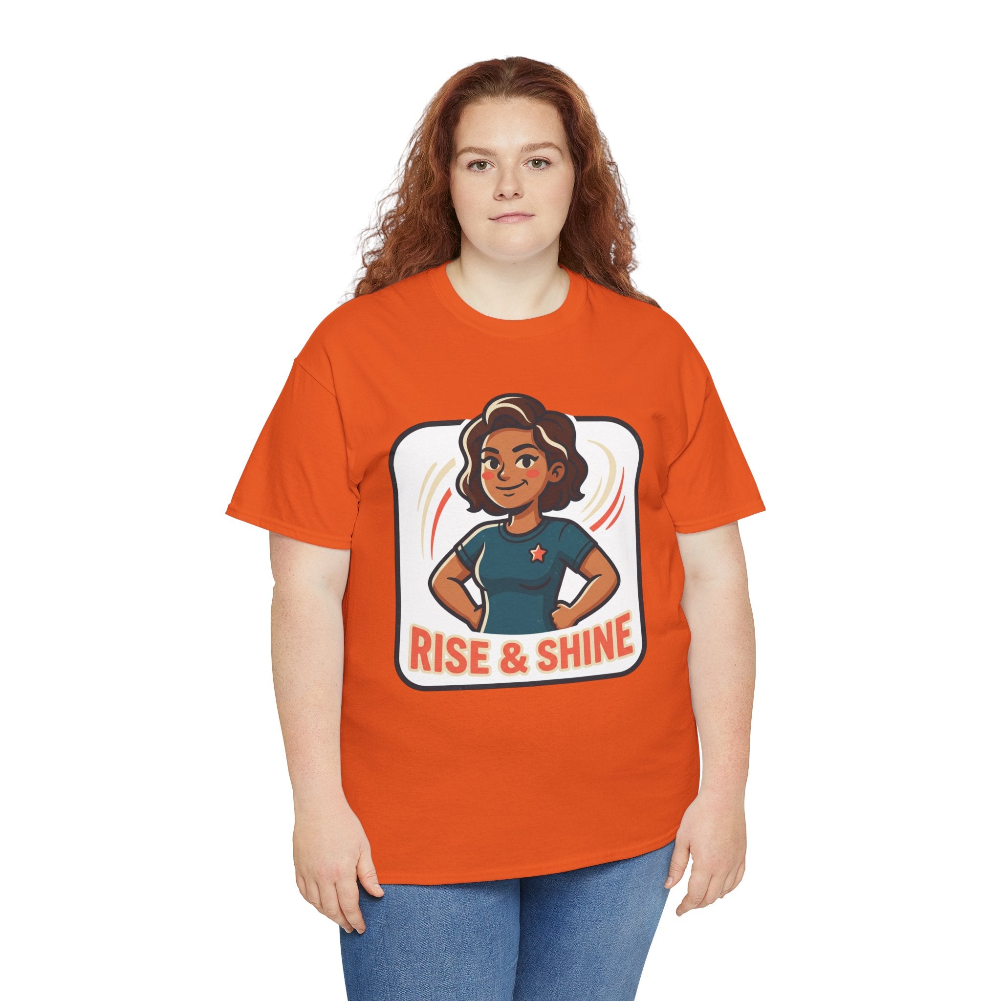 Rise & Shine T-Shirt — Motivational Morning Graphic Tee